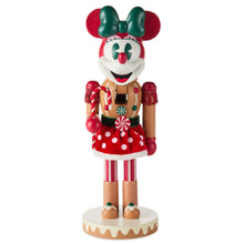Load image into Gallery viewer, Disney Minnie Mouse Gingerbread Nutcracker Figurine, 12.2"
