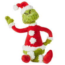 Load image into Gallery viewer, Dr. Seuss&#39;s How the Grinch Stole Christmas!™ Poseable Grinch Plush, 10&quot;
