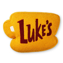 Load image into Gallery viewer, NEW - Gilmore Girls Luke's Diner Mug-Shaped Pillow

