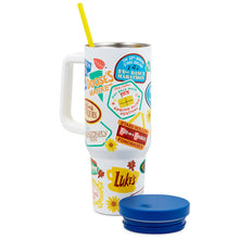 Load image into Gallery viewer, Gilmore Girls Stars Hollow Town Festivals Insulated Travel Cup 40oz
