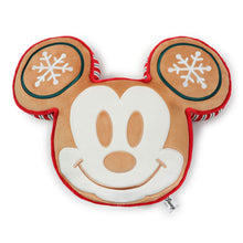 Load image into Gallery viewer, Disney Mickey Mouse Gingerbread Throw Pillow, 16x12
