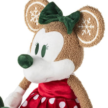Load image into Gallery viewer, Disney Minnie Mouse Gingerbread Plush With Sound, 11"
