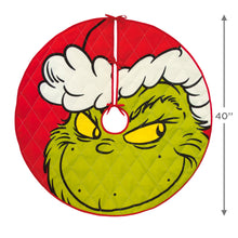 Load image into Gallery viewer, Dr. Seuss&#39;s How the Grinch Stole Christmas!™ Fabric Hallmark Tree Skirt, 40&quot;
