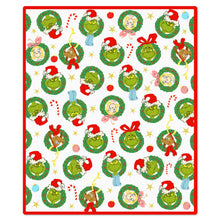 Load image into Gallery viewer, Dr. Seuss's How the Grinch Stole Christmas!™ Characters Throw Blanket, 50x60 (Copy)
