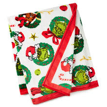 Load image into Gallery viewer, Dr. Seuss's How the Grinch Stole Christmas!™ Characters Throw Blanket, 50x60 (Copy)
