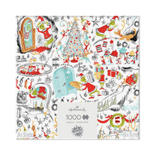 Load image into Gallery viewer, Dr. Seuss's How the Grinch Stole Christmas!™ Storybook 1000-Piece Jigsaw Puzzle
