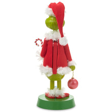 Load image into Gallery viewer, Dr. Seuss&#39;s How the Grinch Stole Christmas!™ Grinch in Santa Suit Nutcracker Figurine, 12&quot;
