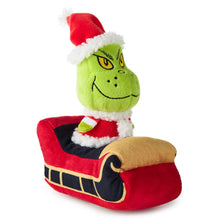 Load image into Gallery viewer, Dr. Seuss's How the Grinch Stole Christmas!™ Sleigh Plush With Pullback Motion, 8.25"
