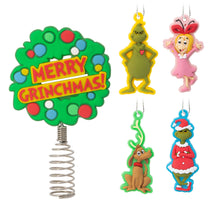 Load image into Gallery viewer, Mini Dr. Seuss&#39;s How the Grinch Stole Christmas!™ Hallmark Tree Topper and Ornaments, Set of 5
