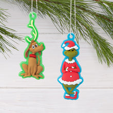 Load image into Gallery viewer, Mini Dr. Seuss&#39;s How the Grinch Stole Christmas!™ Hallmark Tree Topper and Ornaments, Set of 5
