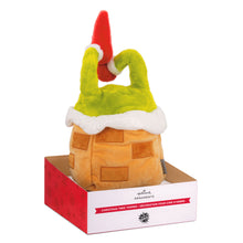 Load image into Gallery viewer, Dr. Seuss&#39;s How the Grinch Stole Christmas!™ Plush Fabric Hallmark Tree Topper, 13.75&quot;
