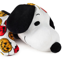 Load image into Gallery viewer, Peanuts® Jack-o'-Lanterns Floppy Snoopy Plush
