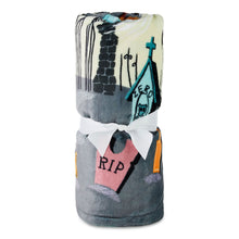 Load image into Gallery viewer, Nightmare Before Christmas Two-Sided Throw Blanket, 50x60
