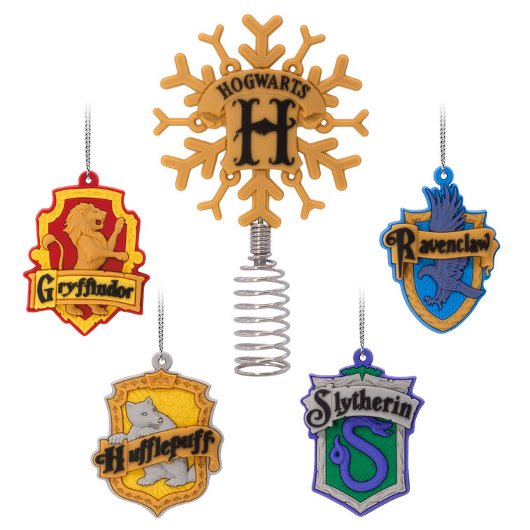 Mini Harry Potter™ Hallmark Tree Topper and Ornaments, Set of 5