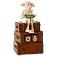 Load image into Gallery viewer, Harry Potter™ Dobby™ on Suitcases Perpetual Calendar With Sound
