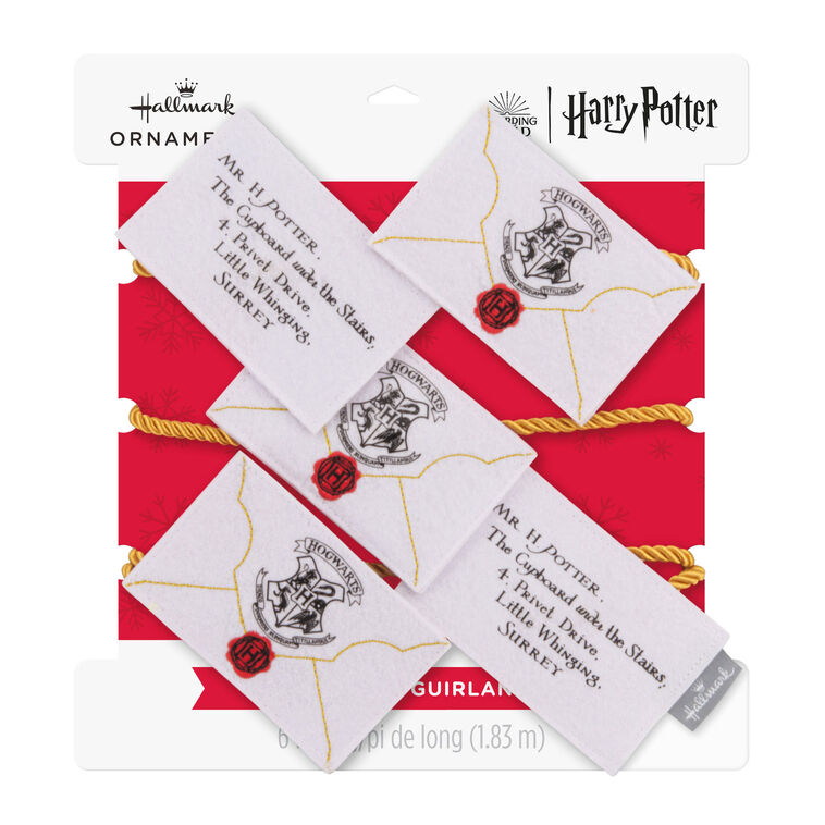 Harry Potter™ Hogwarts™ Letter Fabric Hallmark Garland, 72