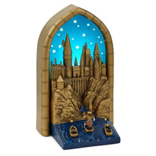 Load image into Gallery viewer, Harry Potter™ Hogwarts™ Light-Up Bookshelf Decoration, 9.1"
