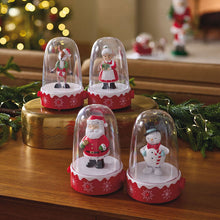 Load image into Gallery viewer, Holiday Happy Tappers Musical Figurines With Motion, Set of 4
