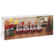 Load image into Gallery viewer, Holiday Happy Tappers Musical Figurines With Motion, Set of 4
