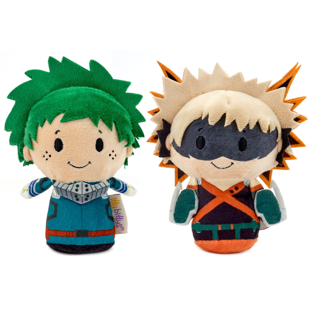 itty bittys® My Hero Academia Deku and Bakugo Plush, Set of 2