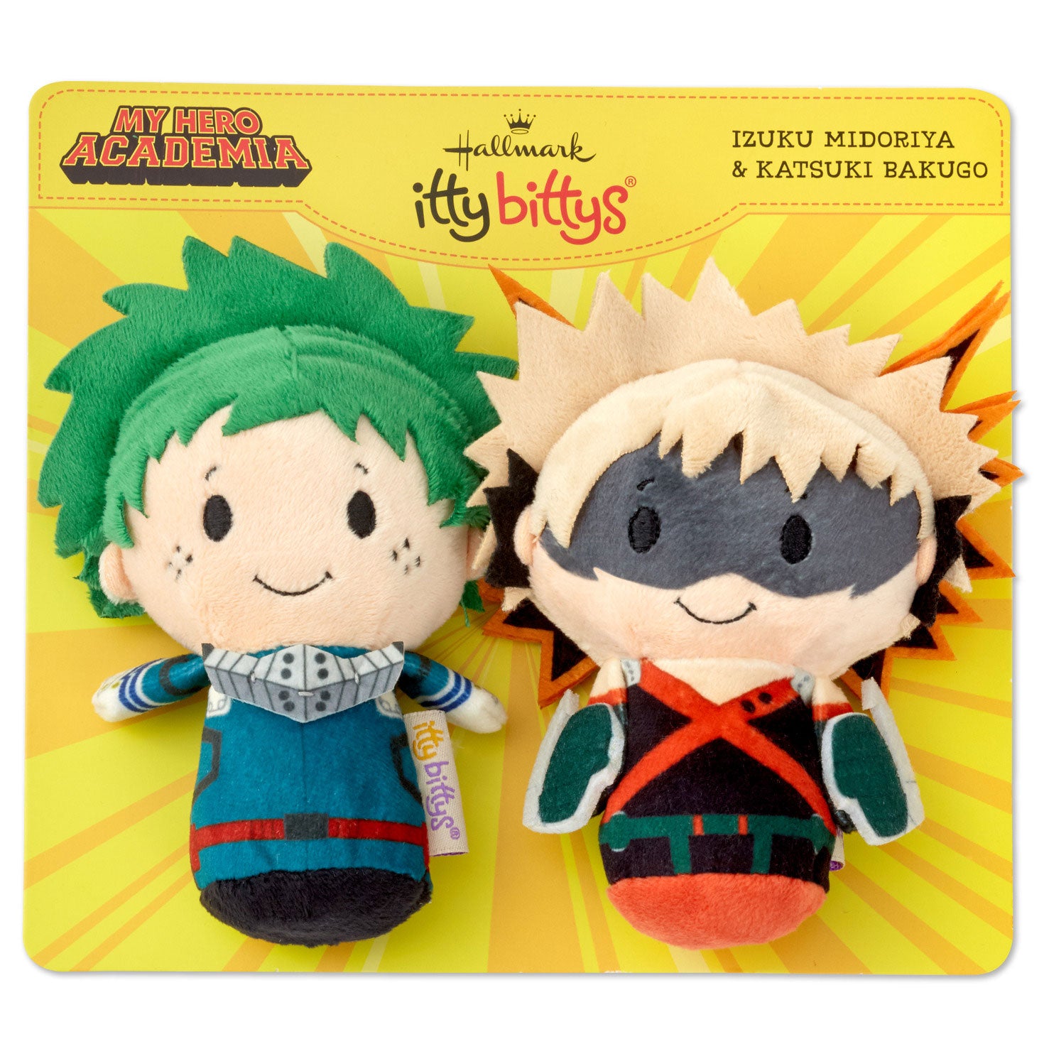 My Hero Academia bundle : 2 mtn nito plush, buy 2 pita, 1 sticker