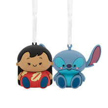 Load image into Gallery viewer, Better Together Disney Lilo &amp; Stitch Magnetic Hallmark Ornaments, Set of 2
