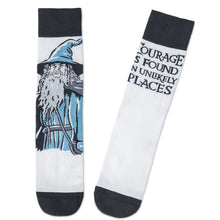 Load image into Gallery viewer, Lord of the Rings Gandalf Novelty Crew Socks
