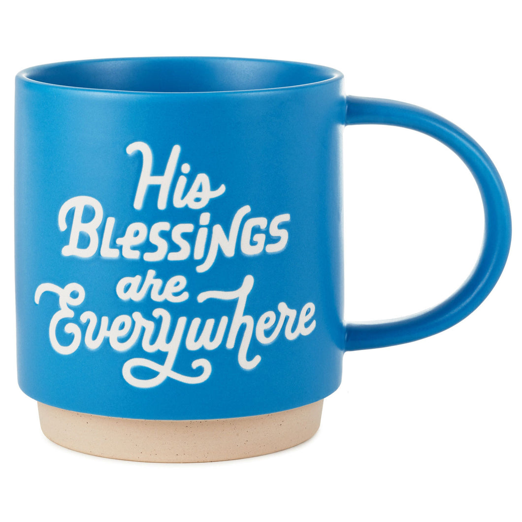 His Blessings Mug, 16 oz.