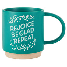 Load image into Gallery viewer, Rejoice Be Glad Repeat Mug, 16 oz.
