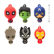 Load image into Gallery viewer, Mini Marvel Super Heroes Shatterproof Hallmark Ornaments, Set of 6
