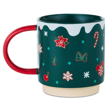 Load image into Gallery viewer, Disney Mickey and Minnie Merry Sweetsmas Mug, 16 oz
