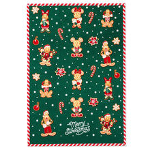 Load image into Gallery viewer, Disney Mickey and Friends Merry Sweetsmas Tea Towel, 18x26
