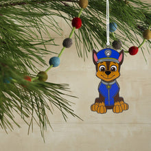 Load image into Gallery viewer, Paw Patrol™ Chase Moving Metal Hallmark Ornament
