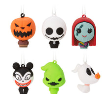 Load image into Gallery viewer, Mini Disney Tim Burton&#39;s The Nightmare Before Christmas Shatterproof Hallmark Ornaments, Set of 6,
