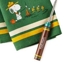 Load image into Gallery viewer, Peanuts® Beagle Scouts Tea Towel and S&#39;mores Fork, Set of 2
