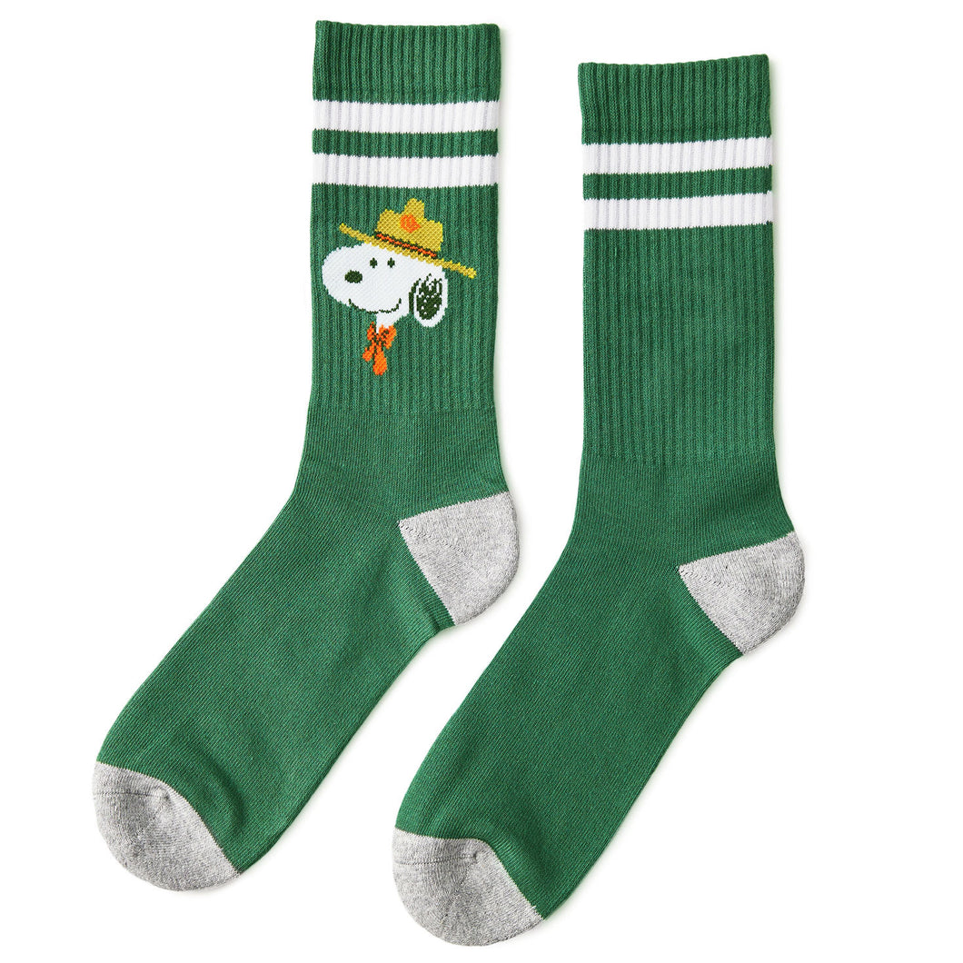 Peanuts® Beagle Scouts Snoopy Crew Socks