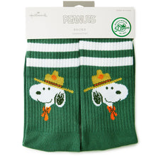 Load image into Gallery viewer, Peanuts® Beagle Scouts Snoopy Crew Socks
