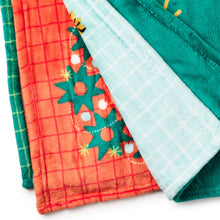 Load image into Gallery viewer, Peanuts® Holiday Patchwork Throw Blanket, 50x60
