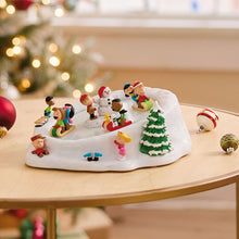 Load image into Gallery viewer, Peanuts® Gang Sledding Musical Tabletop Figurine With Motion
