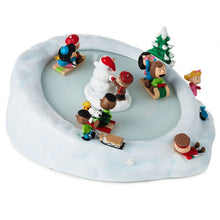 Load image into Gallery viewer, Peanuts® Gang Sledding Musical Tabletop Figurine With Motion
