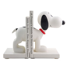 Load image into Gallery viewer, NEW-Peanuts® Sculpted Snoopy Bookends, Set of 2
