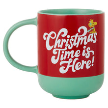 Load image into Gallery viewer, Peanuts® Snoopy Red and Green Christmas Mug, 16 oz
