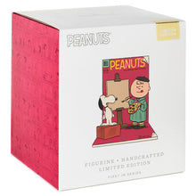 Load image into Gallery viewer, NEW-Peanuts® Covers Limited Edition Snoopy and Charlie Brown Figurine, 7.15"
