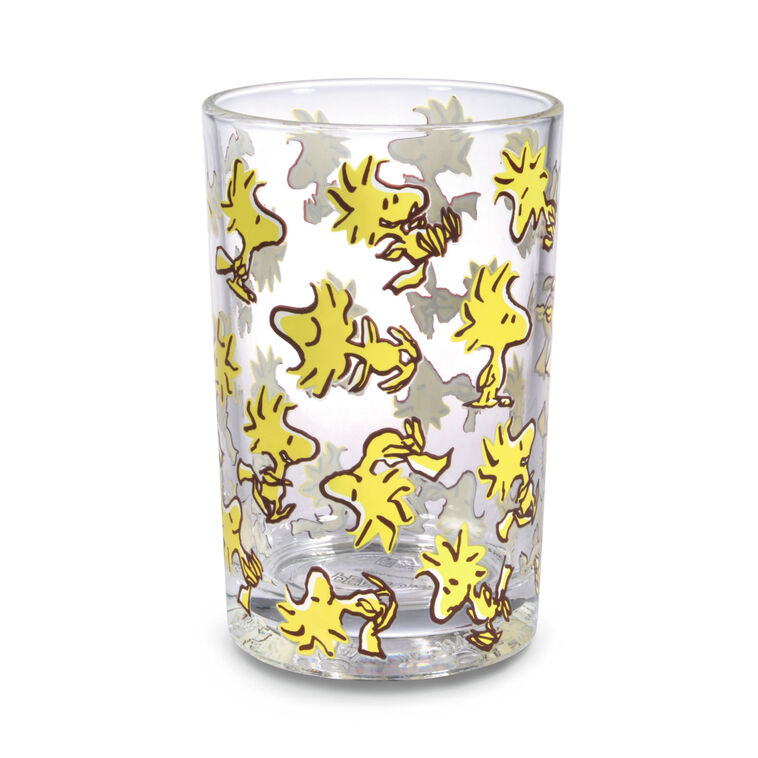 Peanuts Woodstock Collage Collector Glass