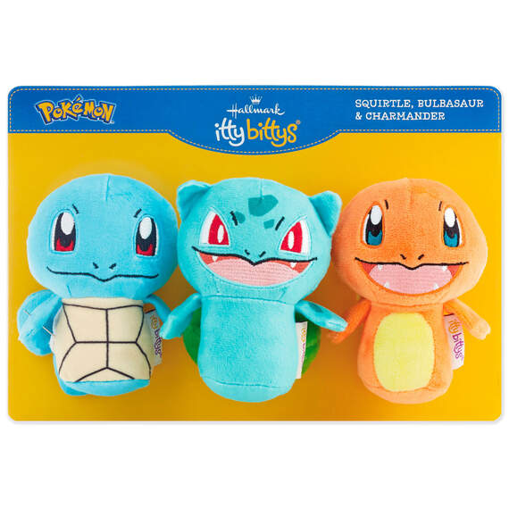 itty bittys® Pokémon Plush Collector Set of 3