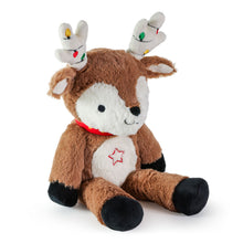 Load image into Gallery viewer, Plush Reindeer With Light-Up Antlers
