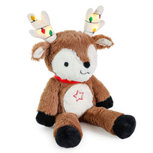 Load image into Gallery viewer, Plush Reindeer With Light-Up Antlers
