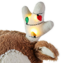 Load image into Gallery viewer, Plush Reindeer With Light-Up Antlers
