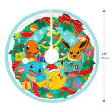 Load image into Gallery viewer, Pokémon Holiday Fabric Tree Skirt, 48"
