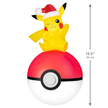 Load image into Gallery viewer, Pokémon Holiday Pikachu Tree Topper With Light, 13.5"
